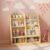 Boys and Girls Bookshelf and Toy Organizer, MDF Bookcase with Reading Shelf