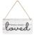 Boys Room Decor, Little Racer Dude White Wood Hanging Sign, Neutral Cool Wall Decor, Playroom Boys Baby Room Toddler Room Wooden Slogan Hanging Sign 10×5 inch