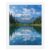 Bozfoxa Paint by Numbers Kit for Adults Beginner Blue Glass Lake