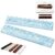 BOZUAN Scalloped Mahjong Racks (Blue, 20″, 1 Piece)