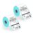 BPXX Shipping Label Printer Paper – Thermal Labels for 4×6 Shipping Label Printer, Thermal Labels Print Clearly, Strong Adhesive, Easy to Peel Backing Paper, 500 Labels/Roll, 2 Roll