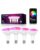 BR30 Smart Light Bulbs,E26 RGBTW Color Changing,LED Flood Light Bulbs,4Pack