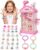 Bracelet Making Kit, 800+ Beads Hand-Crank Birthday Gift for Girls 6-12