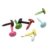 Brad 500pcs 5mm Brads Scrapbook Photo Album Embellishment Wedding Supplies Children Puppy Doll Decoration Paper DIY(Mixed Colors)