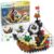 Brain Flakes Pirate Ship Building Set with Detailed Step by Step Instructions Booklet – 796 Pieces