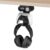 BRAINWAVZ Under Mount Game Controller & Headset Hanger for SteelSeries Arctis Nova Pro Wireless, Nova Elite & Pro Omni + Base Station Dock – Easy Install with Screws or VHB Tape