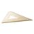 Brass Drawing Protractor Vintage Triangular Ruler Geometry Scale Ruler for Students Architects Engineers Enduring Math Semicircles Protractor