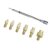 Brass Heat Set Insert Tips, C210 TS21 Iron Nut Tool Kit