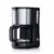 Braun Household PurShine KF 1500 BK Coffee Maker Filter Coffee Maker with Glass Jug for up to 10 Cups, OptiBrew System, Automatic Shut-Off 1000 Watt, Black