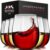 Bravario Unbreakable Stemless Plastic Wine Glasses | Reusable | Shatterproof 100% Tritan Plastic | Dishwasher-Safe | BPA-free | Awesome for Indoor & Outdoor | 16 oz, Set of 6