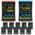 bravokids 12 Pack LCD Writing Tablet with Stylus, 8.5 inch Colorful Doodle Board Drawing Pad for Kids, Travel Games Activity Learning Toys, Birthday Gift for Age 3 4 5 6 7 8 Year Old Boys Girls
