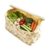 Bread Bags Wide Opening Zipper Food Storage with Handle