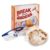 Break Open 5 Large Geodes! – Includes an Information card, Safety goggles, Magnifying Glass and a Bag to Break Your Geodes!