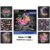 Brea Reese: Scratch Art Paper Pad – Mystical – 12 Designs, 8×8 Tear Out Pages, Metallic Guided Art Kit, Adult Craft Activity, Mindful Relaxation