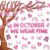 Breast Cancer Awareness Tree Bulletin Board Decorations, Pink Ribbon Paper Cutouts, 99 Pcs with 200 Pcs Glue Points, for Party, Home, Office, School