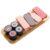 BreezeTrading Classic Wooden Pretend Sushi Set Kitchen Toys for Children