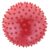 BreezeTrading Knobby Bouncy Ball Sensory Ball Spiky Ball Massage Ball Bumpy PVC Suitable for Child Learning Poolside Games Party, Red