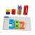 BreezeTrading Wooden Number Building Blocks Wooden Number Puzzle Toy Colors Learning Counting