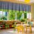 Breling 6 Pcs Classroom Valance Curtains, 36 x 24 in,Stripe