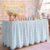 Breling Teacher Desk Skirts 9 ft Gingham Table Skirt Blue Scalloped Ruffled Table Skirt Back to School Supplies for Classroom Teacher Office Desk Decor
