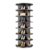 BrFoYu Rotating Shoe Rack 7 Tier Spinning Shoes Organizer Tower for 28-32 Pairs Lazy Susan 360 Revolving Shoe Storage Cabinet Rotate Shoe Handbag Rack Round Carousel for Closet, Bedroom (Black)