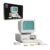 BRICKKK Retro Computer Building Blocks Set, Vintage PC Model Kit for Adults, Creative Collectible Computer Model Bricks Set, Classic Desktop Construction Kit, Perfect Display Piece for Home or Office