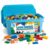 Brick Loot 1070-Piece Building Block Set, Construction Bricks with Storage