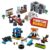 Brick Loot City Gym and Office Building Set Mini Blocks Kit Compatible with Lego Includes Workout Equipment Desk Chairs Tables STEM Construction Toy for Kids Adults Boys Girls Age 6 Plus (484 pcs)