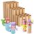 Bright Creations Cardboard Tubes – Toilet Paper Rolls for Crafts & Paper Tubes – Sturdy Project Base & Sculpting Cardboard Rolls for Assorted DIY Art Materials & Supplies – 4, 6 & 8 in, 36-Pack