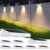 Brightever Solar Fence Lights White 8-Pack, 3 Modes (3000K/5000K/6500K)