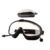 BRIGHTFUFU Anti-fog Silicone Swim Goggles with Attached, Black PC Frame, Secure Fit, Waterproof Design, Comfortable for Boys and Swimming