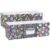 BrightRow 6 Pcs 11 Inch Composition Notebook Cube Storage Bins Collapsible Storage Organizer with Handles Fabric Container Baskets for Closet Clothes Toys Book Room Home Organization