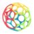Bright Starts Oball Easy Grasp Classic Ball BPA-Free Infant Toy in Red, Yellow, Green, Blue, Age Newborn and up, 4 Inches (Pack of 6)