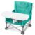Bright Starts Pop ‘N Sit Portable Booster, Indoor/Outdoor Use, Floor Seat with Feeding Tray, Teal, 6 Mos – 3 Yrs