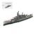 BriGurtrax Italian Battleship Military Warship Building Blocks Kit 1201PCS