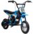 Brilluxa Kids Electric Motorcycle, 24V Ride-On Dirt Bike and Battery-Powered Motocross Bike with 250W Motor, 9.9 MPH, 12 in Inflatable Tires and Rear Suspension, Blue