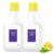 Brivolturent Floor Cleaning Solution Compatible with Narwal Flow/Flow 2 Robot Vacuum and Mop, Low-Foam Detergent Lemon & Basil Scented Multi-Surface Floor Cleaner Residue-Free 930ml(2PCS)