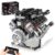BrixVibe V8 Mini Engine Model Kit that Runs Building Sets with Motor, APP Control technic & Light, Car Mechanic Engineering Collectible for Adults Boys 14+