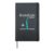 Brookville Lake Hardcover Journal, Black