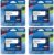 Brother Genuine P-Touch 4-Pack TZe-251 Laminated Tape, Black Print on White Standard Adhesive Laminated Tape for P-Touch Label Makers, Each Roll is 0.94″/24mm (~ 1″) Wide, 26.2 ft. (8M) Long