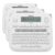 Brother P-Touch PTD220 Home/Office Everyday Label Maker | Prints TZe Label Tapes up to ~1/2 inch White (Pack of 3)