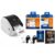 Brother QL-1100 Wide Format Direct Thermal Label Printer Bundle with Deco Essentials eBook + DK-1247 Shipping Labels & DK-1201 Address Labels – USB Shipping & Barcode Label Printer for Business