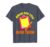 Bruh Did You Sign Them Funny Attendance Clerk School T-Shirt, Men, Heather Blue, Medium