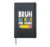 Bruh We Back 2nd Grade Funny Second Graders Back To School Hardcover Journal, Black