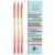 Brusarth 3 Pack Woodless Full Core 8-in-1 Rainbow Colored Pencils