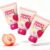 BSMKCL Peach Hand Cream Set, Mini Travel Hand Cream for Dry Cracked Hands