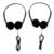 BSTiltion Bulk 10 Pack Kids Classroom Headphones Soft Adjustable Over Ear Design for Children Black