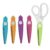BSTiltion Craft Scissors Decorative Edge Set with 4 Replaceable Blades for School Kids Safe Stainless Steel Handcraft