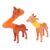 BSTiltion Giraffe Pop Tubes Fidget Toy, 13cm Stretchable