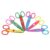 BSTiltion Kids Safety Scissors Set, Colorful Durable Plastic Cutting